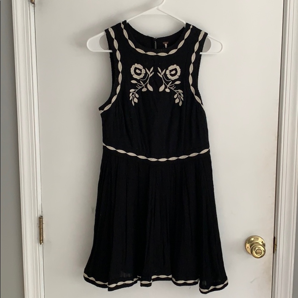 Free People black dress